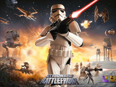 Star Wars - Battlefront (USA) Title  Snaps